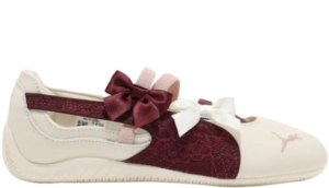 PUMA Speedcat Ballet Lace women's Frosted Ivory Ruby Shimmer
