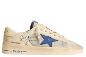 Golden Goose Stardan 'Ivory Blue Star'
