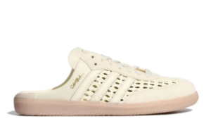 Adidas Samba OG Mule Woven Basketweave Cream White